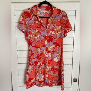 Olivaceous Floral Dress